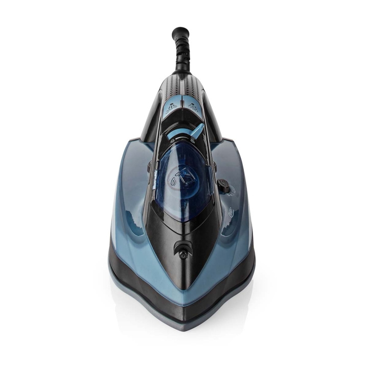 Nedis Steam Iron | 2600 W | Steam shot | Keramisk | 0.32 l i gruppen HJEM, HUS OG HAGE / Omsorg for klær (Finns inte riktigt något norskt ord för detta...) / Strykejern hos TP E-commerce Nordic AB (C25692)