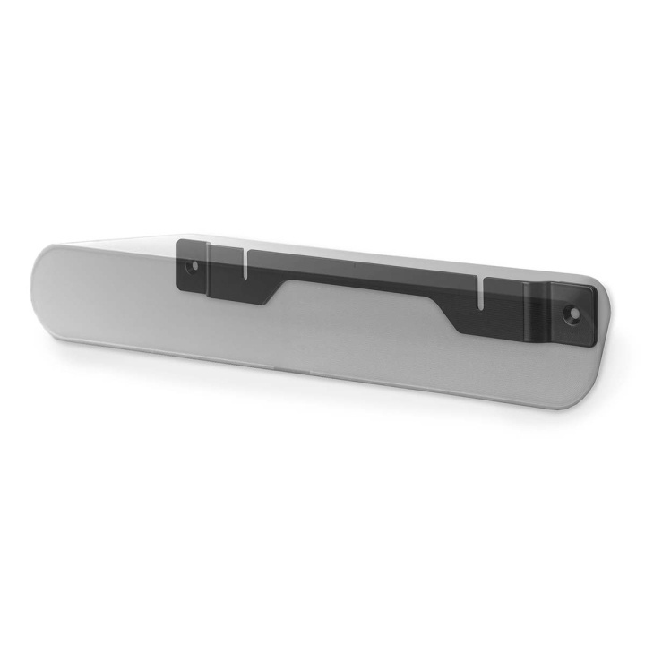 Nedis Soundbar Mount | Kompatibel med: Sonos® Ray™ | Vegg | 2 kg | Fort | ABS / Stål | Sort i gruppen Elektronikk / Lyd & Bilde / Hjemmekino, HiFi og bærbar / Soundbars hos TP E-commerce Nordic AB (C25721)