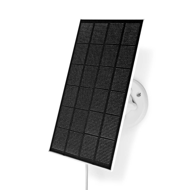 Nedis Solfanger | 5.3 V DC | 0.5 A A | Micro USB | Kabellengde: 3.00 m | Tilbehør til: WIFICBO30WT i gruppen HJEM, HUS OG HAGE / Alarm, Sikkerhet og overvåking / Overvåkingskameraer / Digitalt (nettverk) / Utendørs kameraer hos TP E-commerce Nordic AB (C25723)