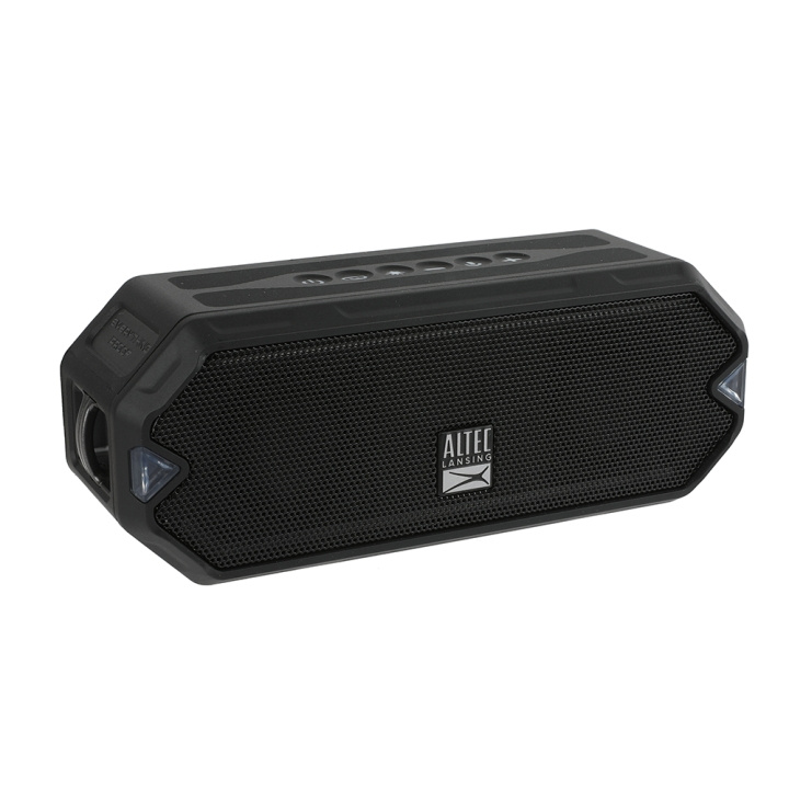 Altec Lansing Høyttaler IMW1200 HydraJolt RGB IPX67 Svart i gruppen Elektronikk / Lyd & Bilde / Høyttalere & tilbehør / Bluetooth-høyttalere / Bærbare høyttalere hos TP E-commerce Nordic AB (C25750)