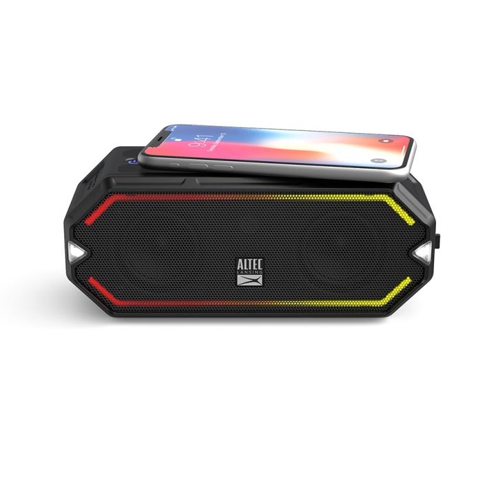 Altec Lansing Speaker IMW1300 HydraBlast RGB Waterproof Black i gruppen Elektronikk / Lyd & Bilde / Høyttalere & tilbehør / Bluetooth-høyttalere / Bærbare høyttalere hos TP E-commerce Nordic AB (C25751)