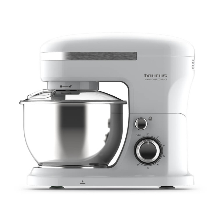 Taurus Kjøkkenmaskin 1000W 4L Mixing Chef Compact i gruppen HJEM, HUS OG HAGE / Husholdningsapparater / Matprosessorer og kjøkkenassistenter / Kjøkkenassistenter og tilbehør hos TP E-commerce Nordic AB (C25772)