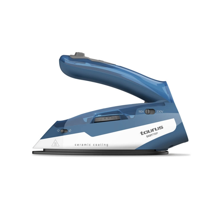 Taurus Travel Iron EasyTrip Blue i gruppen HJEM, HUS OG HAGE / Omsorg for klær (Finns inte riktigt något norskt ord för detta...) / Strykejern hos TP E-commerce Nordic AB (C25785)