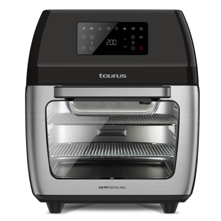 Taurus Air Fryer Oven Digital Grill 12L i gruppen HJEM, HUS OG HAGE / Husholdningsapparater / Airfryers og frityrkokere hos TP E-commerce Nordic AB (C25786)