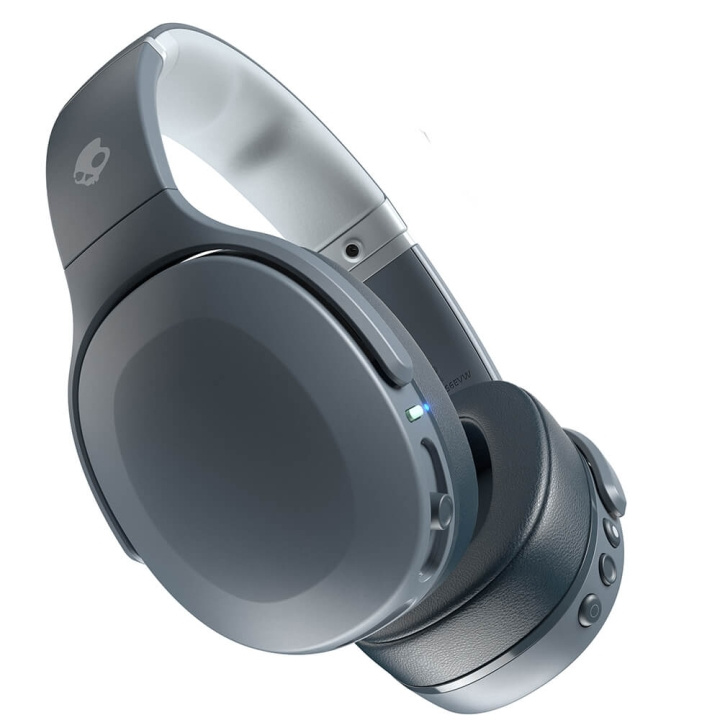 Skullcandy Hodetelefon Crusher EVO Over-Ear Trådløs Grå i gruppen Elektronikk / Lyd & Bilde / Hodetelefoner & Tilbehør / Hodetelefoner hos TP E-commerce Nordic AB (C25818)
