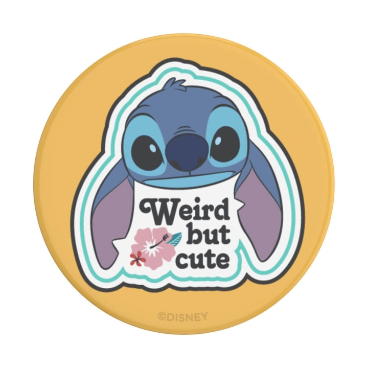 PopSockets Mobilholder PopGrip Lisensiert Weird But Cute i gruppen SMARTTELEFON & NETTBRETT / Annet tilbehør / Popsockets hos TP E-commerce Nordic AB (C25838)