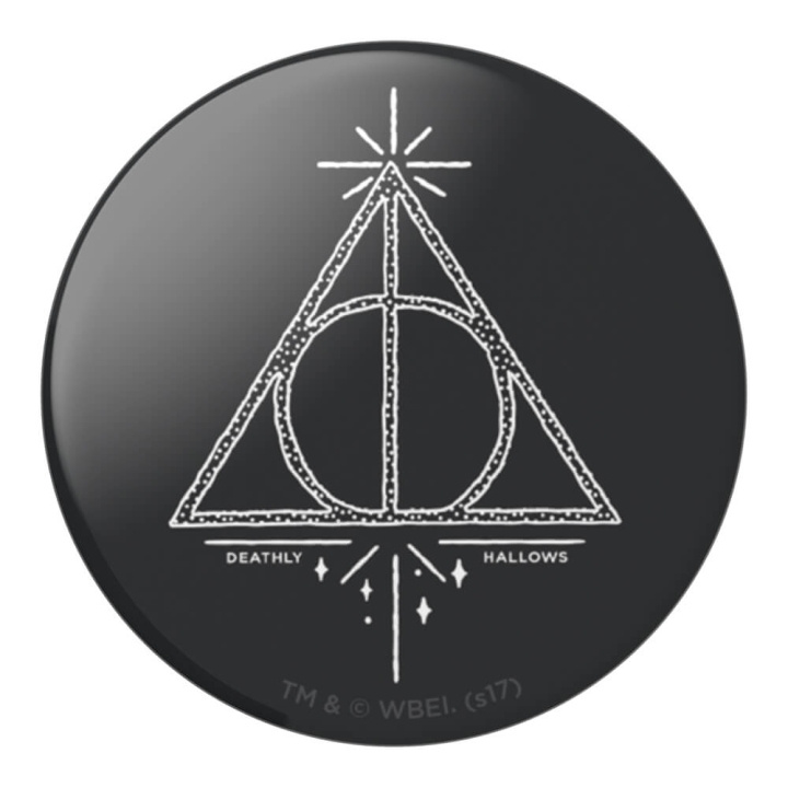 PopSockets PopGrip Deathly Hallows i gruppen SMARTTELEFON & NETTBRETT / Annet tilbehør / Popsockets hos TP E-commerce Nordic AB (C25842)