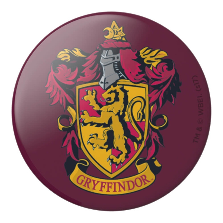 PopSockets PopGrip Gryffindor i gruppen SMARTTELEFON & NETTBRETT / Annet tilbehør / Popsockets hos TP E-commerce Nordic AB (C25843)