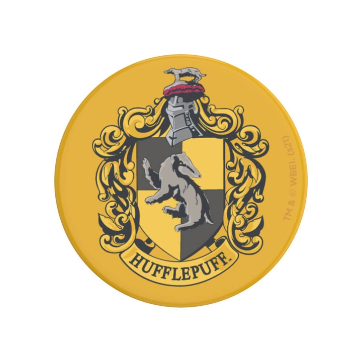 PopSockets PopGrip Hufflepuff i gruppen SMARTTELEFON & NETTBRETT / Annet tilbehør / Popsockets hos TP E-commerce Nordic AB (C25844)