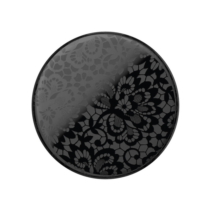 PopSockets PopGrip Lace Noir i gruppen SMARTTELEFON & NETTBRETT / Annet tilbehør / Popsockets hos TP E-commerce Nordic AB (C25861)