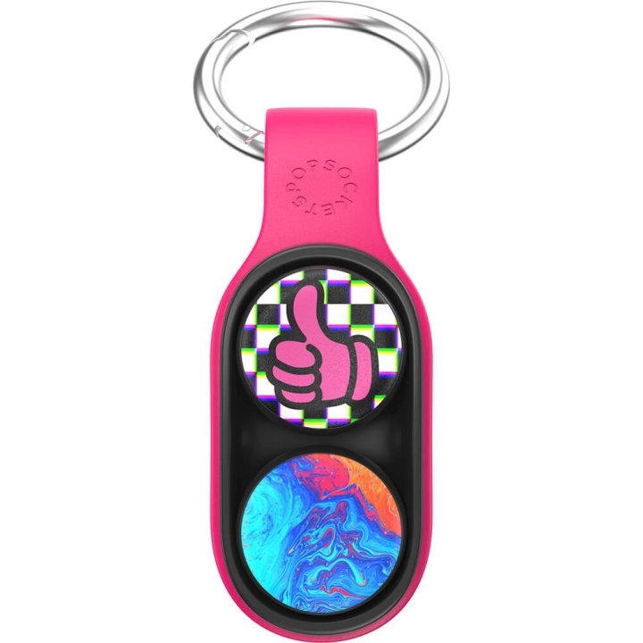 PopSockets PopPuck Starter Pack Pink Punk i gruppen SMARTTELEFON & NETTBRETT / Annet tilbehør / Popsockets hos TP E-commerce Nordic AB (C25870)