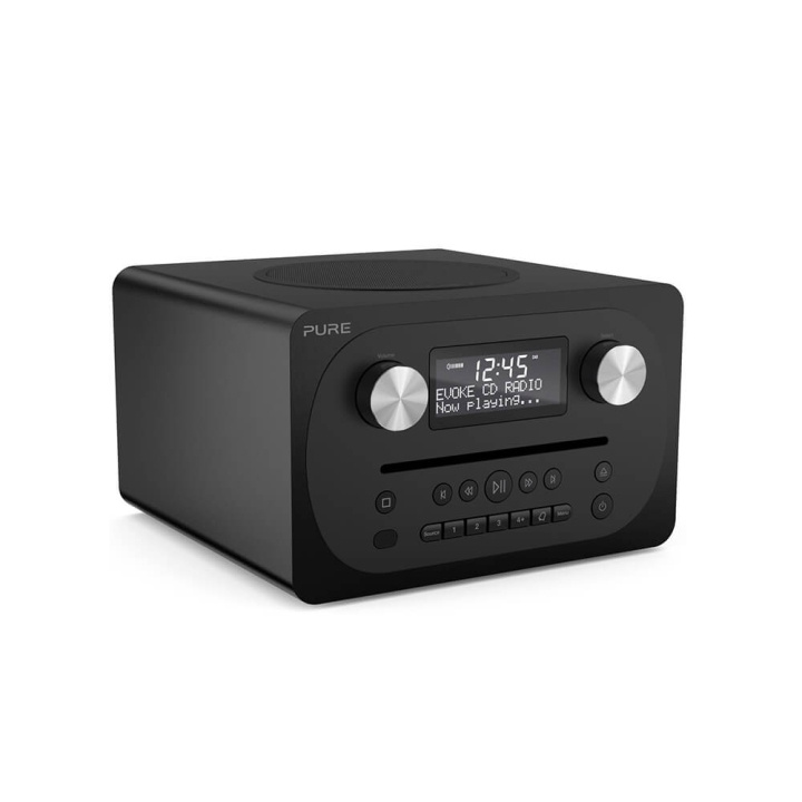 PURE FM/DAB/DAB+ Evoke C-D4 BT Svart i gruppen Elektronikk / Lyd & Bilde / Hjemmekino, HiFi og bærbar / Radio & Vekkerklokker / Radio hos TP E-commerce Nordic AB (C25873)