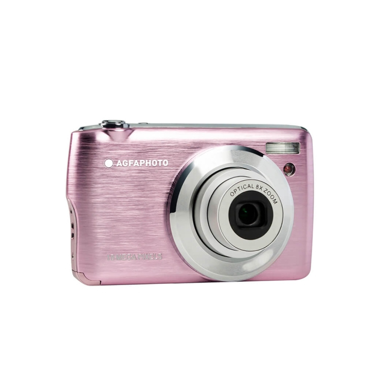 Agfa PHOTO Digital Camera DC8200 CMOS 8x 18MP Pink i gruppen Elektronikk / Foto og video / Kameraer hos TP E-commerce Nordic AB (C25904)