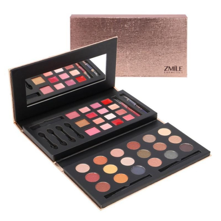 Zmile Cosmetics Make-Up Set Glam To Go Vegan i gruppen HELSE OG SKJØNNHET / Makeup / Øyne og øyebryn / Øyeskygger hos TP E-commerce Nordic AB (C25934)