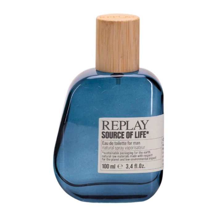 REPLAY Source Of Life Man Edt 100 ml i gruppen HELSE OG SKJØNNHET / Duft og parfyme / Parfyme / Parfyme for han hos TP E-commerce Nordic AB (C25969)