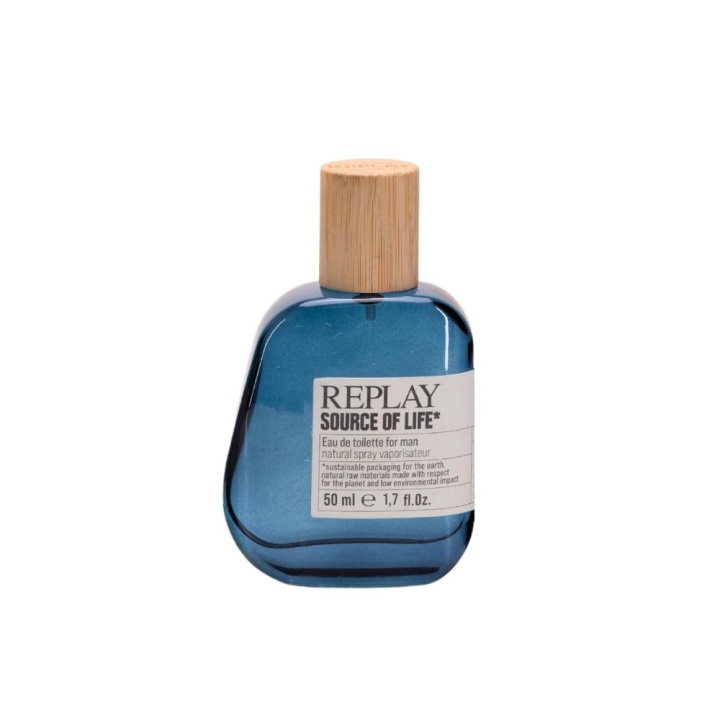 REPLAY Source Of Life Man Edt 50ml i gruppen HELSE OG SKJØNNHET / Duft og parfyme / Parfyme / Parfyme for han hos TP E-commerce Nordic AB (C25973)