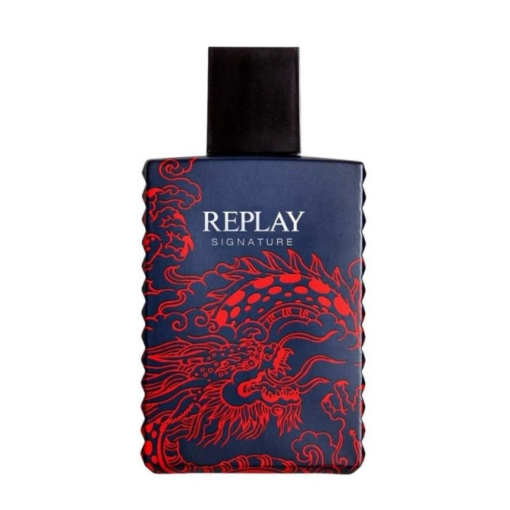 REPLAY Signature Red Dragon For Man Edt 100ml i gruppen HELSE OG SKJØNNHET / Duft og parfyme / Parfyme / Parfyme for han hos TP E-commerce Nordic AB (C25993)