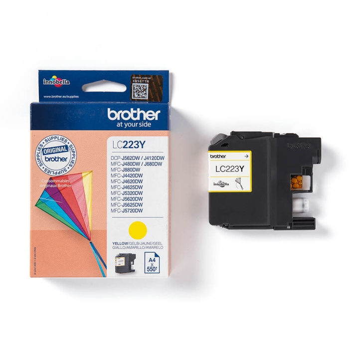 Brother Blekk LC223BK i gruppen Datautstyr / Skrivere og tilbehør / Blekk og toner / Toner / Brother hos TP E-commerce Nordic AB (C26070)