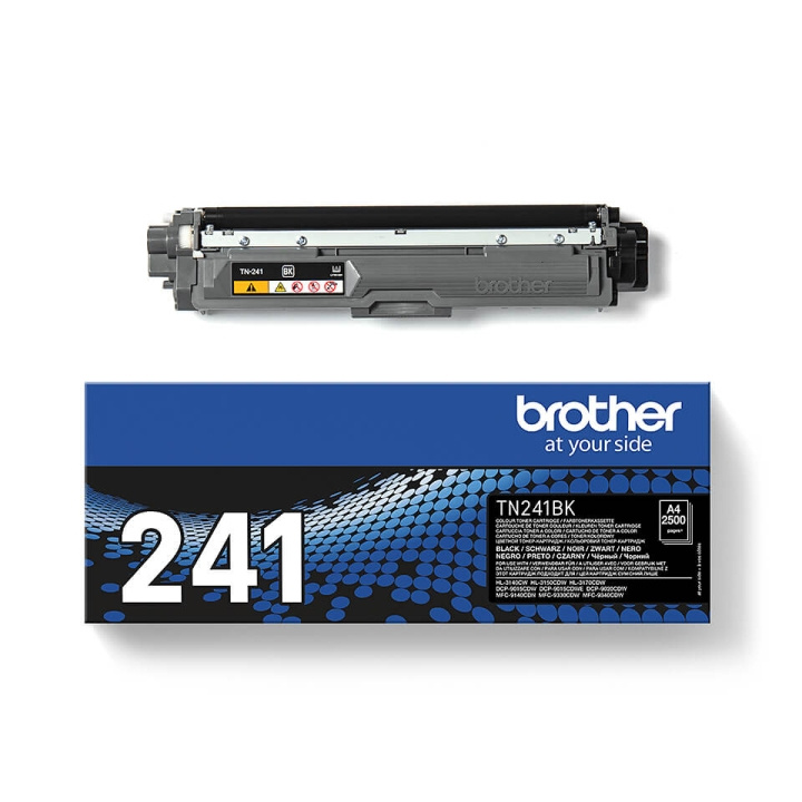 BROTHER Toner TN241BK TN-241 Black i gruppen Datautstyr / Skrivere og tilbehør / Blekk og toner / Toner / Brother hos TP E-commerce Nordic AB (C26192)