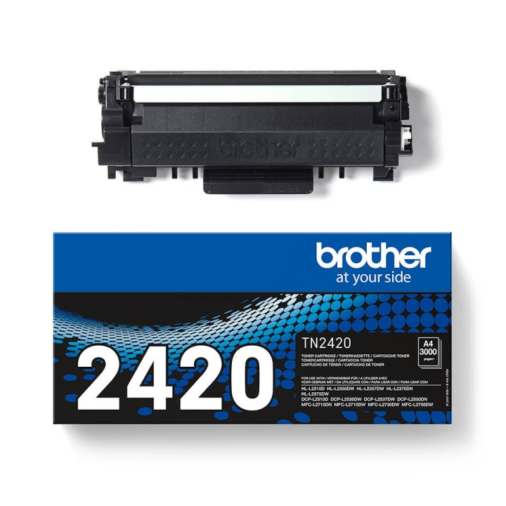 Brother Toner TN2420 i gruppen Datautstyr / Skrivere og tilbehør / Blekk og toner / Toner / Brother hos TP E-commerce Nordic AB (C26196)