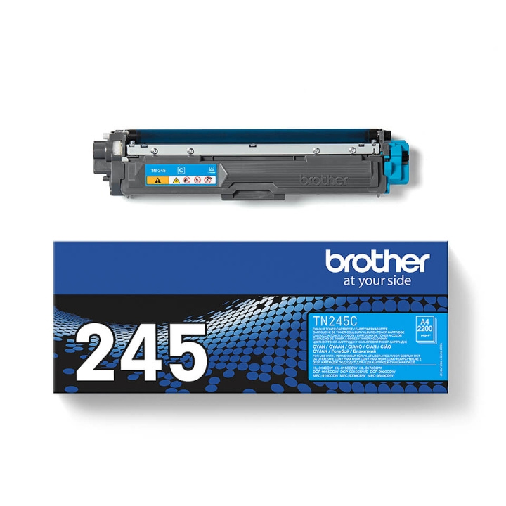 Brother Toner TN245C i gruppen Datautstyr / Skrivere og tilbehør / Blekk og toner / Toner / Brother hos TP E-commerce Nordic AB (C26206)