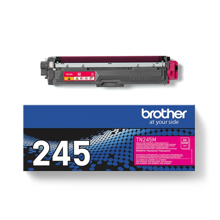 Brother Toner TN245M i gruppen Datautstyr / Skrivere og tilbehør / Blekk og toner / Toner / Brother hos TP E-commerce Nordic AB (C26207)