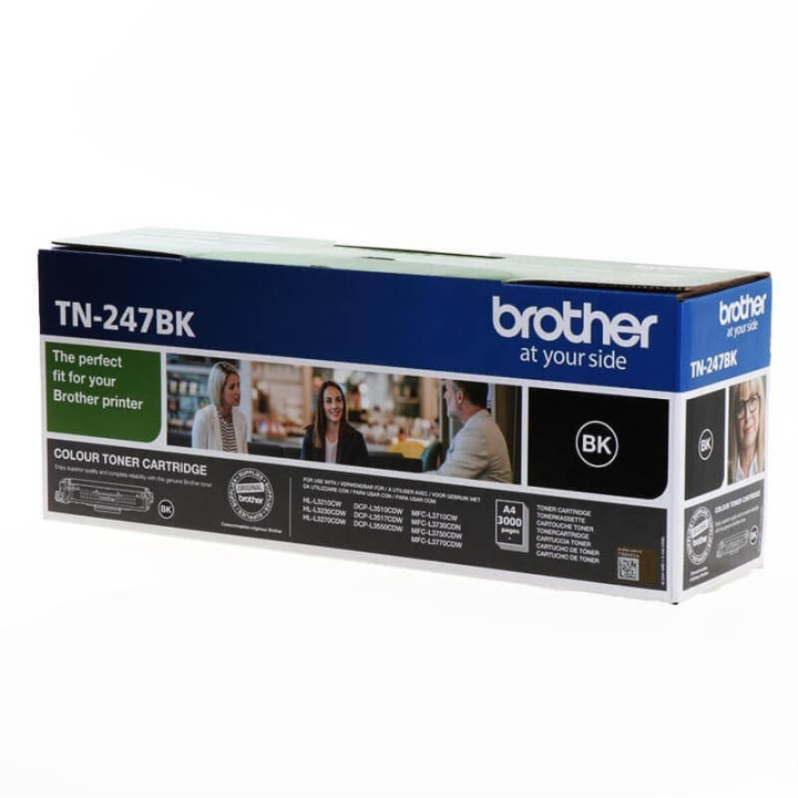 Brother Toner TN247BK Svart i gruppen Datautstyr / Skrivere og tilbehør / Blekk og toner / Toner / Brother hos TP E-commerce Nordic AB (C26212)