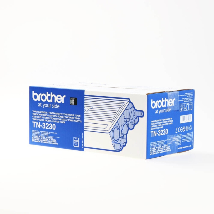 Brother Toner TN3230 TN-3230 Svart i gruppen Datautstyr / Skrivere og tilbehør / Blekk og toner / Toner / Brother hos TP E-commerce Nordic AB (C26227)