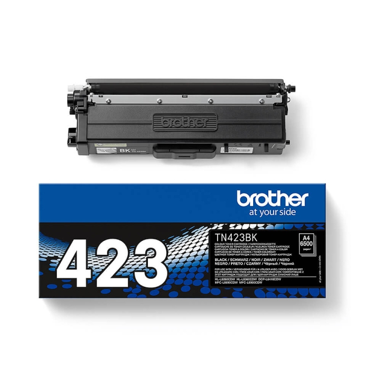 Brother Toner TN423BK i gruppen Datautstyr / Skrivere og tilbehør / Blekk og toner / Toner / Brother hos TP E-commerce Nordic AB (C26256)