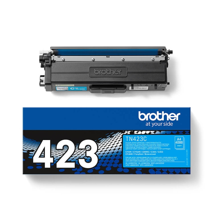 Brother Toner TN423C i gruppen Datautstyr / Skrivere og tilbehør / Blekk og toner / Toner / Brother hos TP E-commerce Nordic AB (C26257)