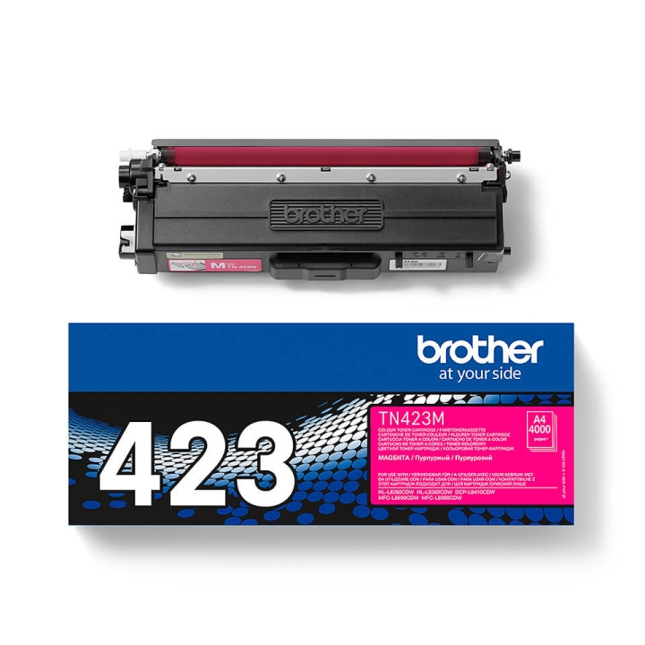 Brother Toner TN423M i gruppen Datautstyr / Skrivere og tilbehør / Blekk og toner / Toner / Brother hos TP E-commerce Nordic AB (C26258)