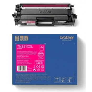 Brother Toner TN821XXLM TN-821XXL Magenta i gruppen Datautstyr / Skrivere og tilbehør / Blekk og toner / Trommer / Brother hos TP E-commerce Nordic AB (C26287)