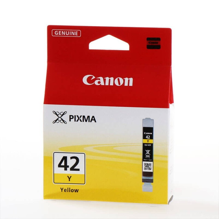 Canon Blekk 6387B001 CLI-42 Gul i gruppen Datautstyr / Skrivere og tilbehør / Blekk og toner / Toner / Canon hos TP E-commerce Nordic AB (C26298)