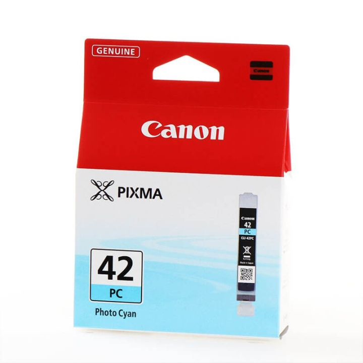 Canon Blekk 6388B001 CLI-42 Foto Cyan i gruppen Datautstyr / Skrivere og tilbehør / Blekk og toner / Toner / Canon hos TP E-commerce Nordic AB (C26299)