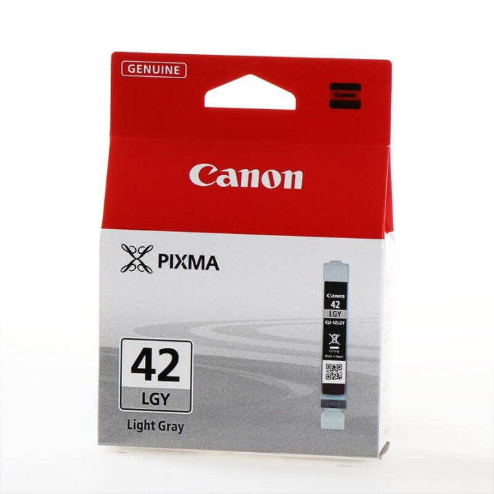 Canon Blekkpatron 6391B001 CLI-42 Lysegrå i gruppen Datautstyr / Skrivere og tilbehør / Blekk og toner / Toner / Canon hos TP E-commerce Nordic AB (C26302)