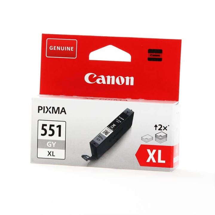 Canon Blekk 6447B001 CLI-551XL Grå i gruppen Datautstyr / Skrivere og tilbehør / Blekk og toner / Toner / Canon hos TP E-commerce Nordic AB (C26311)