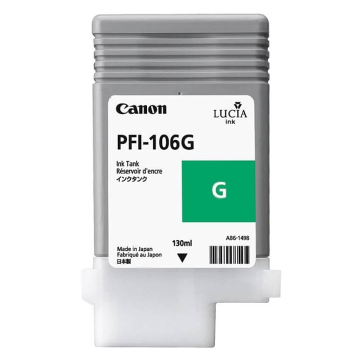 Canon Blekk 6628B001 PFI-106 Grønn i gruppen Datautstyr / Skrivere og tilbehør / Blekk og toner / Toner / Canon hos TP E-commerce Nordic AB (C26379)