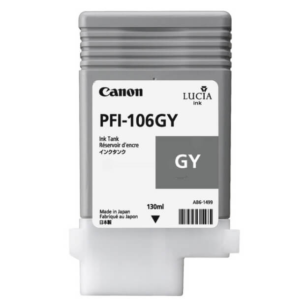 Canon Blekk 6630B001 PFI-106 Grå i gruppen Datautstyr / Skrivere og tilbehør / Blekk og toner / Toner / Canon hos TP E-commerce Nordic AB (C26380)