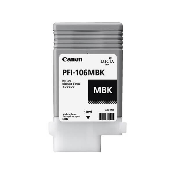 Canon Blekk 6620B001 PFI-106 Matt Svart i gruppen Datautstyr / Skrivere og tilbehør / Blekk og toner / Toner / Canon hos TP E-commerce Nordic AB (C26382)