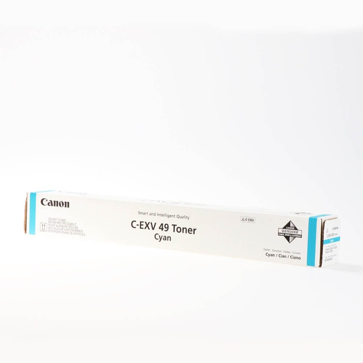 Canon Toner 8525B002 C-EXV 49 Cyan i gruppen Datautstyr / Skrivere og tilbehør / Blekk og toner / Toner / Canon hos TP E-commerce Nordic AB (C26436)