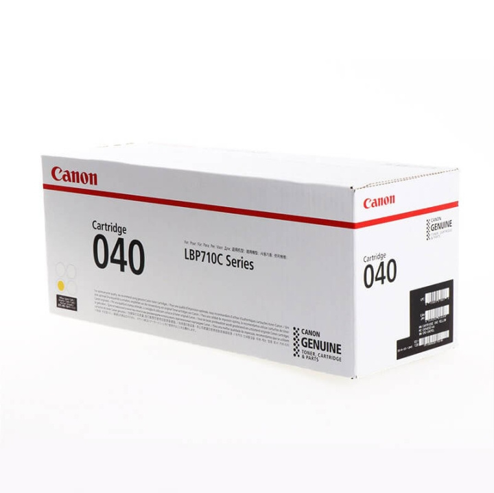 Canon Toner 0454C001 040 Gul i gruppen Datautstyr / Skrivere og tilbehør / Blekk og toner / Toner / Canon hos TP E-commerce Nordic AB (C26452)