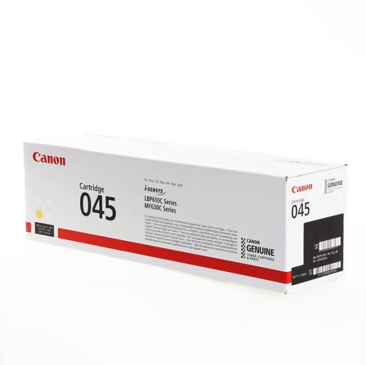 Canon Toner 1239C002 045 Gul i gruppen Datautstyr / Skrivere og tilbehør / Blekk og toner / Toner / Canon hos TP E-commerce Nordic AB (C26461)