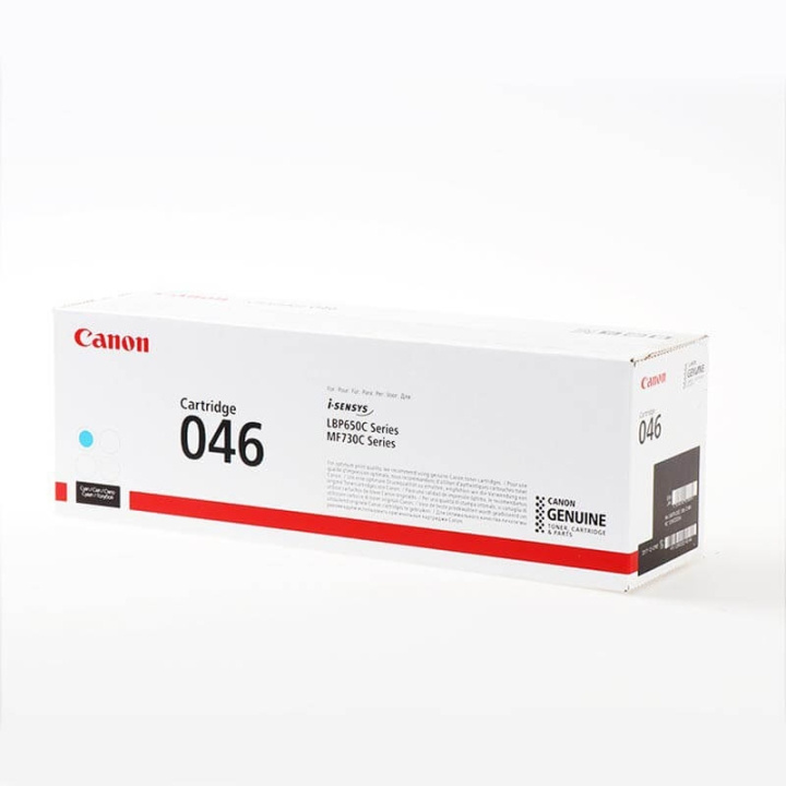 Canon Toner 1249C002 046 Cyan i gruppen Datautstyr / Skrivere og tilbehør / Blekk og toner / Toner / Canon hos TP E-commerce Nordic AB (C26471)