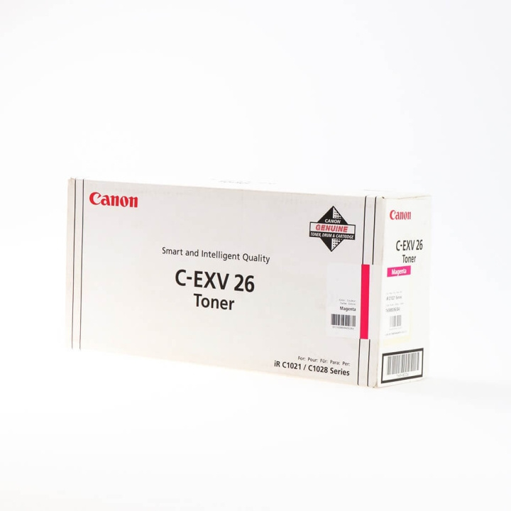 Canon Toner 1658B006 C-EXV 26 Magenta i gruppen Datautstyr / Skrivere og tilbehør / Blekk og toner / Toner / Canon hos TP E-commerce Nordic AB (C26486)
