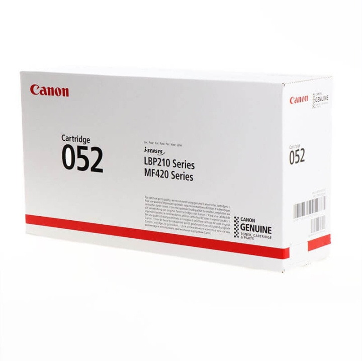 Canon Toner 2199C002 052 Svart i gruppen Datautstyr / Skrivere og tilbehør / Blekk og toner / Toner / Canon hos TP E-commerce Nordic AB (C26498)