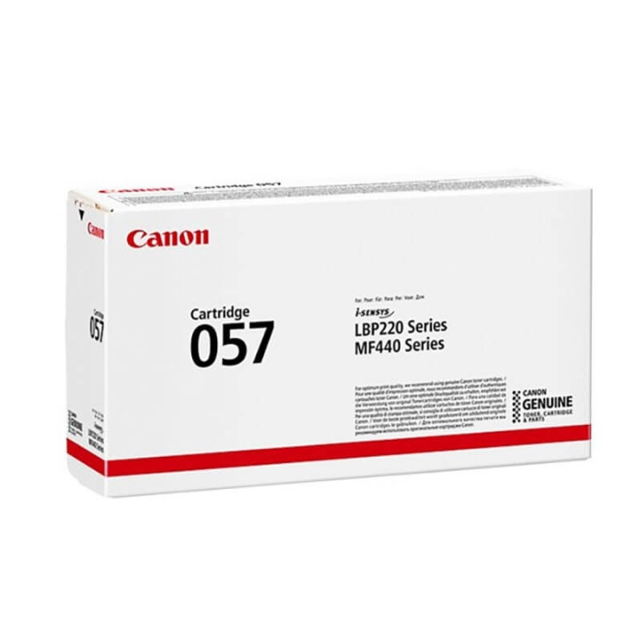 Canon Toner 3009C002 057 Svart i gruppen Datautstyr / Skrivere og tilbehør / Blekk og toner / Toner / Canon hos TP E-commerce Nordic AB (C26520)