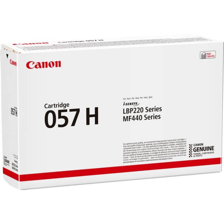 Canon Toner 3010C002 057H Svart i gruppen Datautstyr / Skrivere og tilbehør / Blekk og toner / Toner / Canon hos TP E-commerce Nordic AB (C26521)