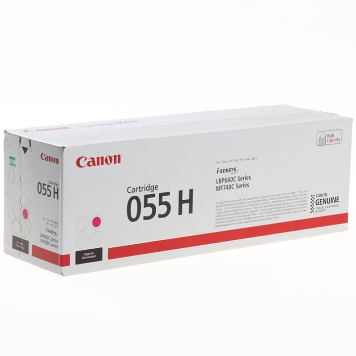 Canon Toner 3018C002 055H Magenta i gruppen Datautstyr / Skrivere og tilbehør / Blekk og toner / Toner / Canon hos TP E-commerce Nordic AB (C26528)