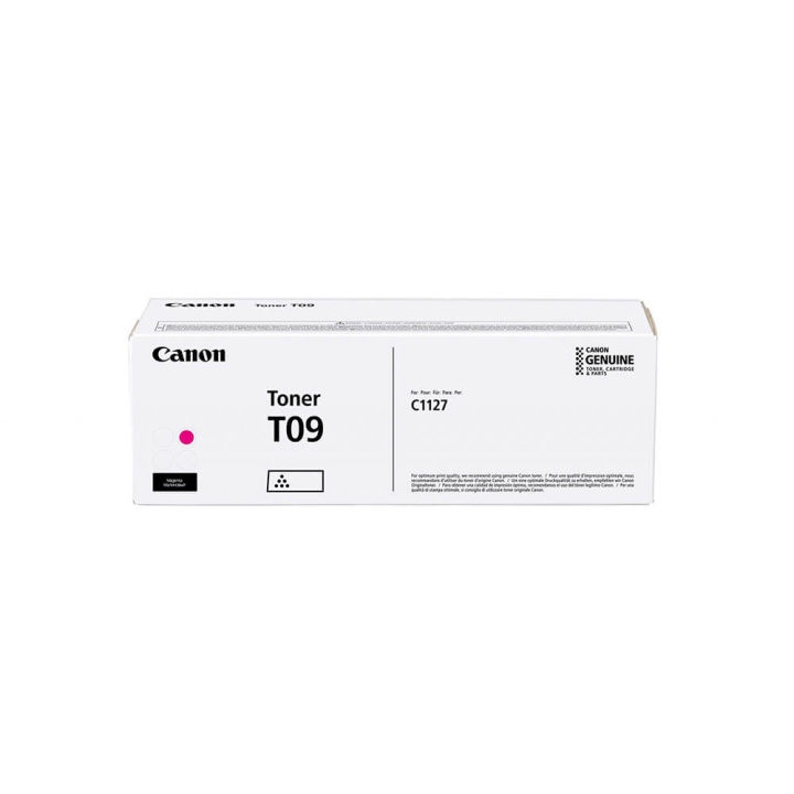 Canon Toner 3018C006 T09 Magenta i gruppen Datautstyr / Skrivere og tilbehør / Blekk og toner / Toner / Canon hos TP E-commerce Nordic AB (C26529)