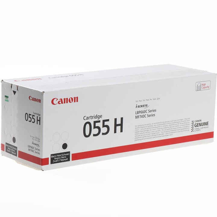 Canon Toner 3020C002 055H Svart i gruppen Datautstyr / Skrivere og tilbehør / Blekk og toner / Toner / Canon hos TP E-commerce Nordic AB (C26532)